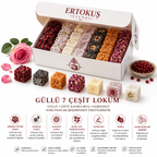 KARIŞIK Duble Antep Fıstıklı/Fındıklı Lokum 250 gr | %100 Pancar Şekeri | Glikoz İçermez