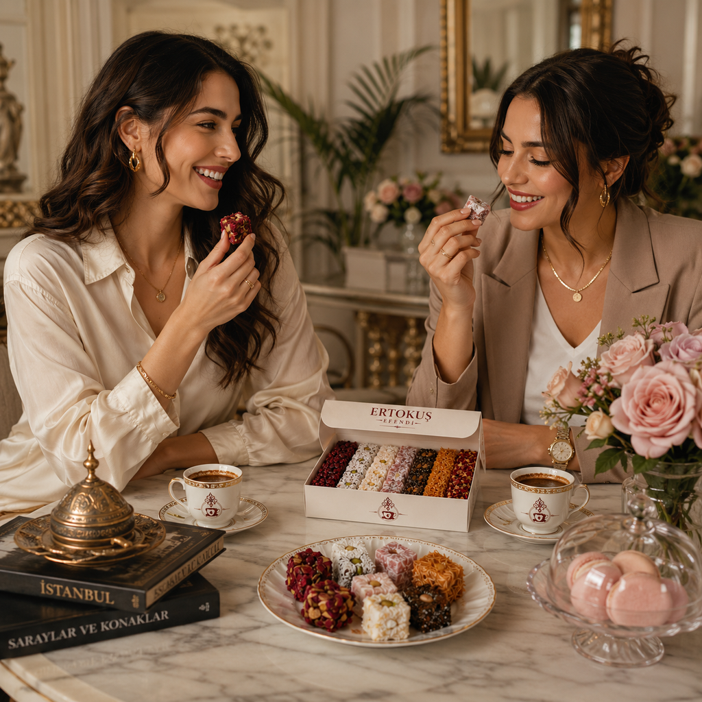 KARIŞIK Duble Antep Fıstıklı/Fındıklı Lokum 250 gr | %100 Pancar Şekeri | Glikoz İçermez