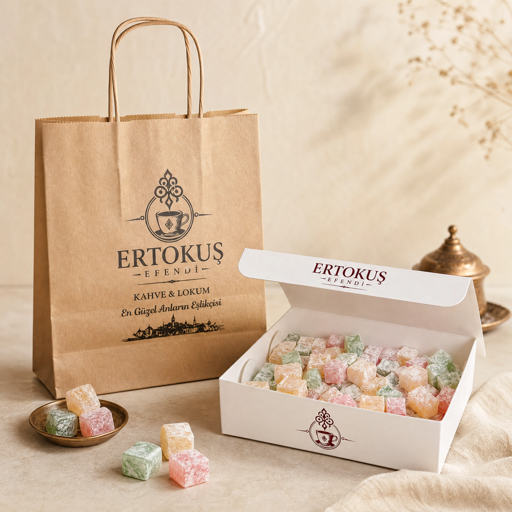 Karışık Kuş Lokumu 250 gr | Elmalı, Limonlu, Güllü | Çifte Kavrulmuş | %100 Pancar Şekeri