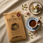 Sert içimli Türk Kahvesi 100 Gr | Taş Değirmende Öğütülmüş | Koyu Kavrulmuş