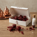 Zereşk Üzüm Kaplı Güllü Lokum 250gr | Çifte Kavrulmuş | %100 Pancar Şekeri